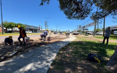 AVANZA LA REMODELACIÓN DEL ACCESO GARCÍA SALINAS: SENDA PEATONAL, BICISENDA, NUEVA ILUMINACIÓN Y FORESTACIÓN