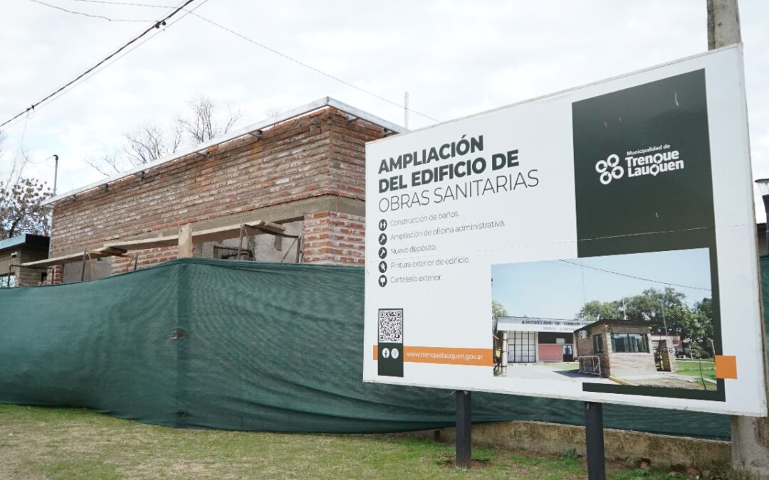 SIGUEN LOS TRABAJOS EN EL EDIFICIO DONDE FUNCIONA LA DIRECCIÓN DE SERVICIOS SANITARIOS