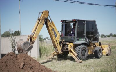 EL MUNICIPIO CULMINÓ LAS OBRAS DE LAS REDES DE AGUA CORRIENTE Y CLOACAS EN EL LOTEO DE LA QUINTA 68 EN EL SECTOR ESTE DE LA CIUDAD