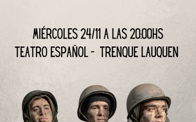POR EL DÍA DE LA SOBERANÍA NACIONAL, HABRÁ UNA MUESTRA SOBRE MALVINAS Y LA OBRA DE TEATRO “EL FUEGO EN EL CIELO”