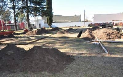 El Municipio realiza distintas obras en el predio de Pacheco 50