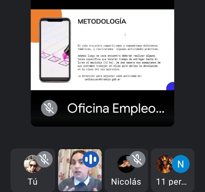 DIECINUEVE JÓVENES PARTICIPAN DE LA PRIMERA EDICIÓN 2021 DEL CURSO DE INTRODUCCIÓN AL TRABAJO QUE DICTA LA OFICINA DE SERVICIOS PARA EL EMPLEO