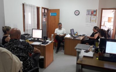 REUNIÓN EN LA OFICINA DE EMPLEO EN BUSCA DE PROFUNDIZAR LAS ACCIONES DE INSERCIÓN LABORAL Y CAPACITACIÓN PARA LOS JÓVENES