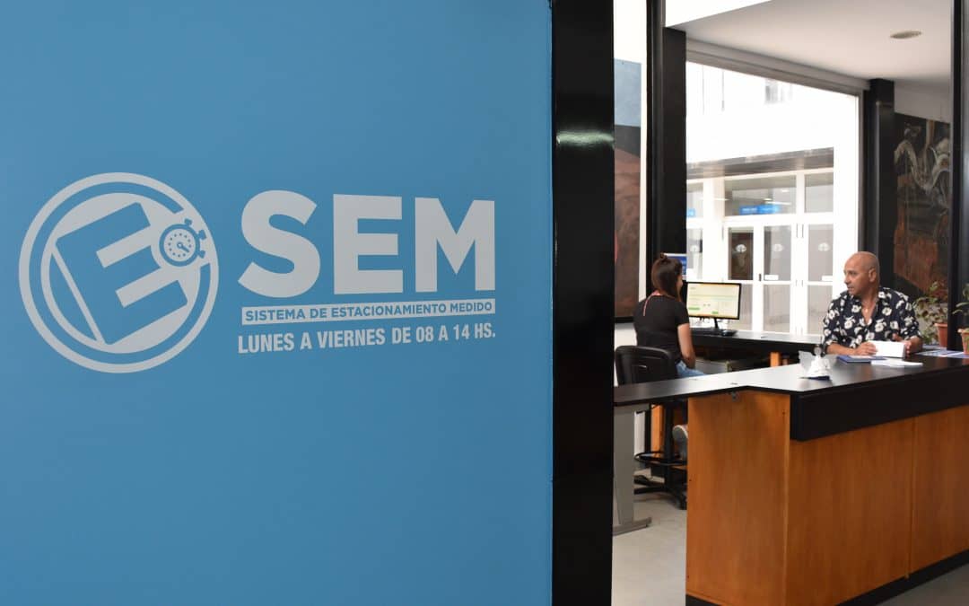 LA NUEVA OFICINA DE “ESTACIONAMIENTO MEDIDO” EN EL CENTRO CIVICO TAMBIÉN FUNCIONA COMO PUNTO DE VENTA