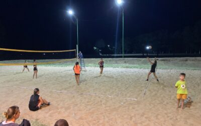 OLIMPÍADAS DEL REENCUENTRO 2024: SE DISPUTÓ LA SEGUNDA FECHA DEL BEACH VÓLEY FEMENINO EN CANCHAS DEL POLIDEPORTIVO MUNICIPAL