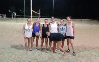 OLIMPÍADAS DEL REENCUENTRO 2024: SE SIGUE JUGANDO EL TORNEO DE BEACH VÓLEY FEMENINO EN CANCHAS DEL POLIDEPORTIVO MUNICIPAL