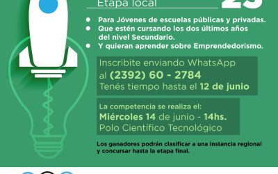 CONVOCATORIA A JÓVENES DE ESCUELAS PÚBLICAS Y PRIVADAS PARA PARTICIPAR DE LAS “OLIMPÍADAS EMPRENDEDORAS 2023”