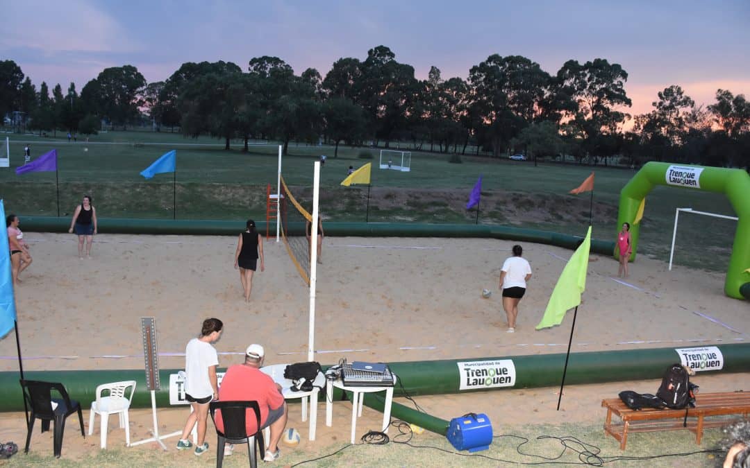 Con Beach Voley iniciaron las Olimpíadas del Reencuentro 2018