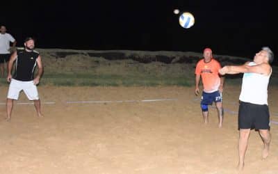OLIMPÍADAS DEL REENCUENTRO:  DEBUTÓ EL BEACH VOLEY MASCULINO Y FUERON POSTERGADAS PARA ESTA TARDE LAS COMPETENCIAS DE NATACIÓN