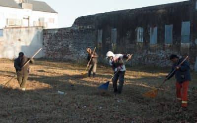 Se realizó un operativo de limpieza en el Anexo Vilbazo