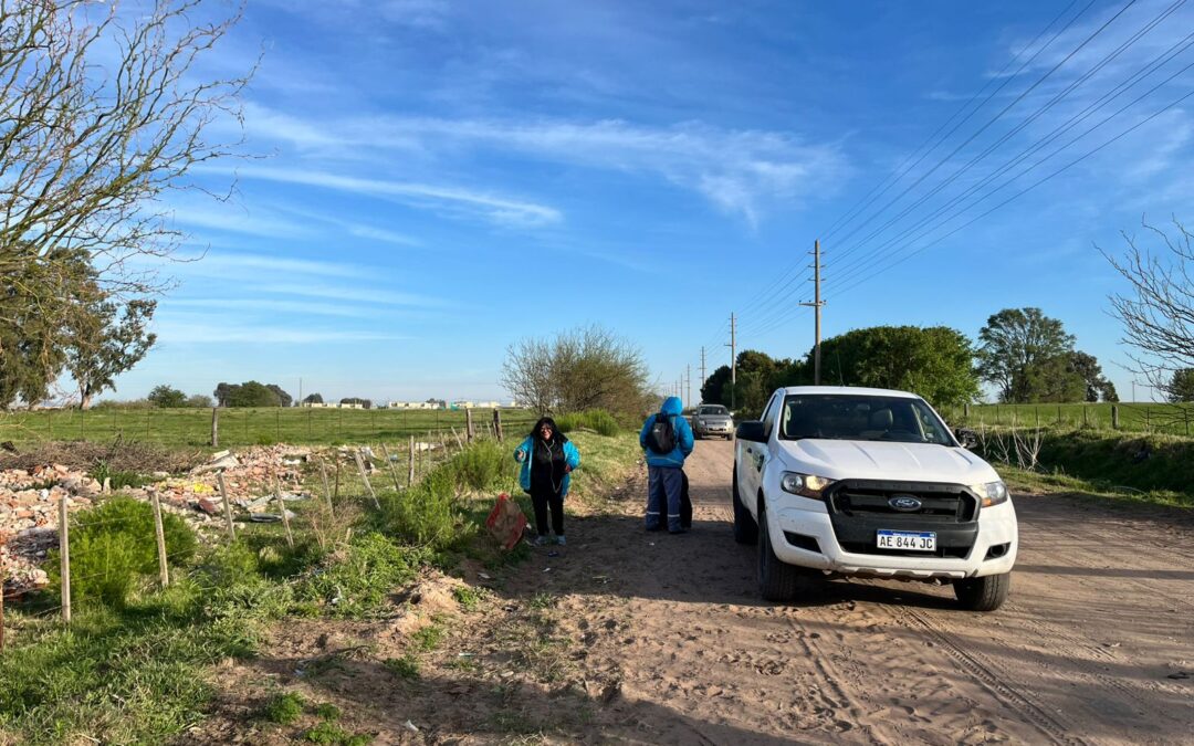 PERSONAL MUNICIPAL REALIZÓ UN NUEVO OPERATIVO DE LIMPIEZA EN LA CALLE TRAVESET, ENTRE TALA Y SCALESE