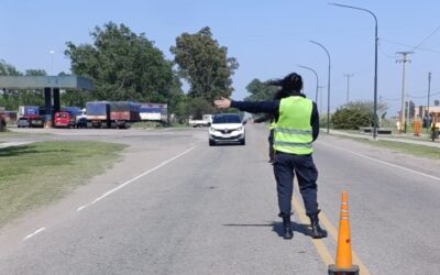 SIGUE EL TRABAJO DE PREVENCIÓN Y LOS CONTROLES DE TRÁNSITO EN DISTINTOS PUNTOS DE LA CIUDAD