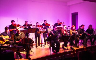 LA ORQUESTA DE TANGO DE LA ESCUELA MUNICIPAL DE MÚSICA BRINDÓ UN CONCIERTO EN EL CENTRO CÍVICO
