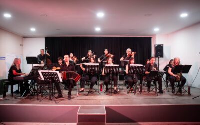LA ORQUESTA DE TANGO OFRECIÓ UN CONCIERTO EN LA ESCUELA DE MÚSICA CON CANTANTES INVITADOS Y GRAN RECONOCIMIENTO DEL PÚBLICO