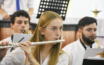 LA ESCUELA MUNICIPAL DE MÚSICA ESTA VEZ HIZO OÍR LOS SONIDOS DE LOS TALLERES DE GUITARRA, PERCUSIÓN Y VIOLONCELLO
