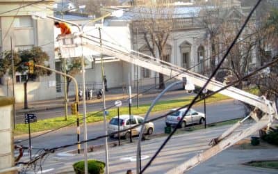 Finalizan las tareas de embellecimiento de las calles Villegas y Wilde