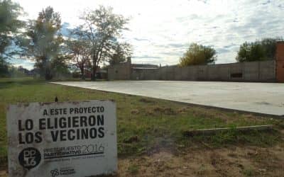 Avanzan las obras del Presupuesto Participativo 2016