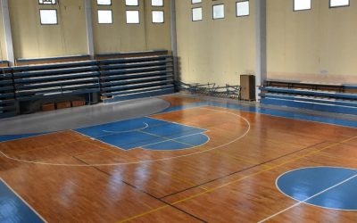 QUEDÓ TERMINADA LA OBRA DE REPARACIÓN DEL PISO EN EL POLIDEPORTIVO MUNICIPAL “POROTO” ABÁSOLO