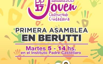 Mañana (martes) será la primera Asamblea del PP Joven en Berutti