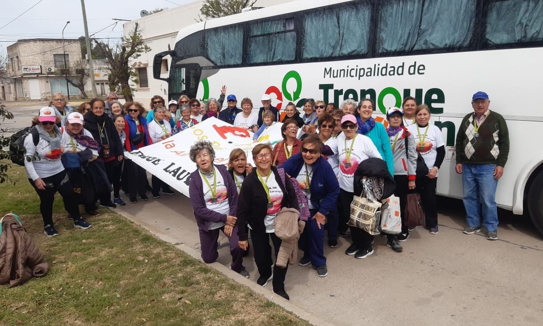 UN GRUPO DEL PRAM PARTICIPÓ EN LA MODALIDAD CAMINATA DE UNA NUEVA FECHA DEL MARATÓN SEIS CIUDADES QUE SE REALIZÓ EN CARHUÉ