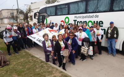 UN GRUPO DEL PRAM PARTICIPÓ EN LA MODALIDAD CAMINATA DE UNA NUEVA FECHA DEL MARATÓN SEIS CIUDADES QUE SE REALIZÓ EN CARHUÉ