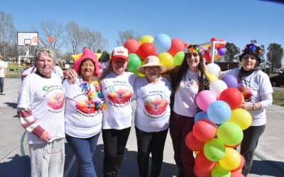 LOS ADULTOS MAYORES DEL PRAM FESTEJARON EL DÍA DE LA PRIMAVERA Y DEL JUBILADO CON BAILE Y JUEGOS