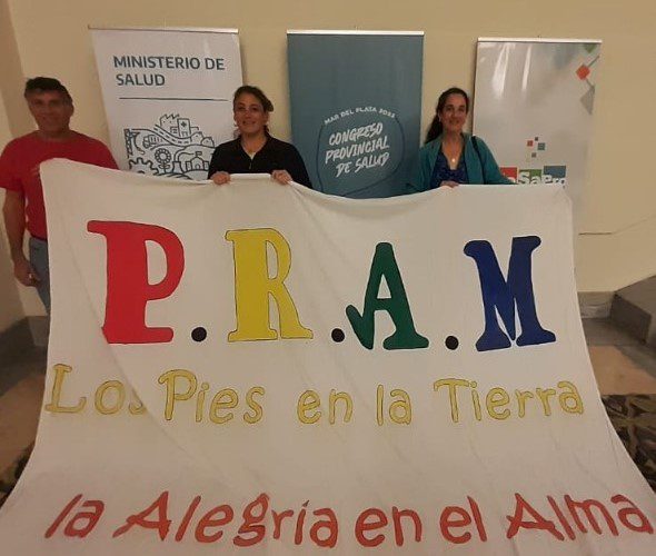 INTEGRANTES DEL EQUIPO DEL PRAM EXPONEN HOY (VIERNES) EN EL CONGRESO PROVINCIAL DE SALUD QUE SE ESTÁ DESARROLLANDO EN MAR DEL PLATA