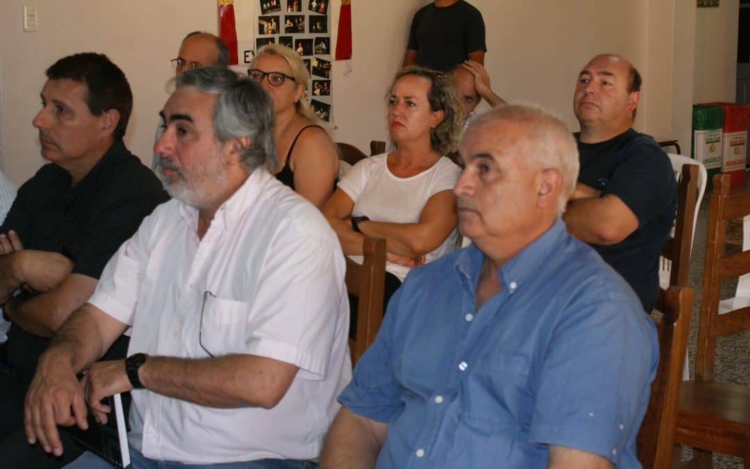 Se presentó el informe final del plan hídrico para 30 de Agosto