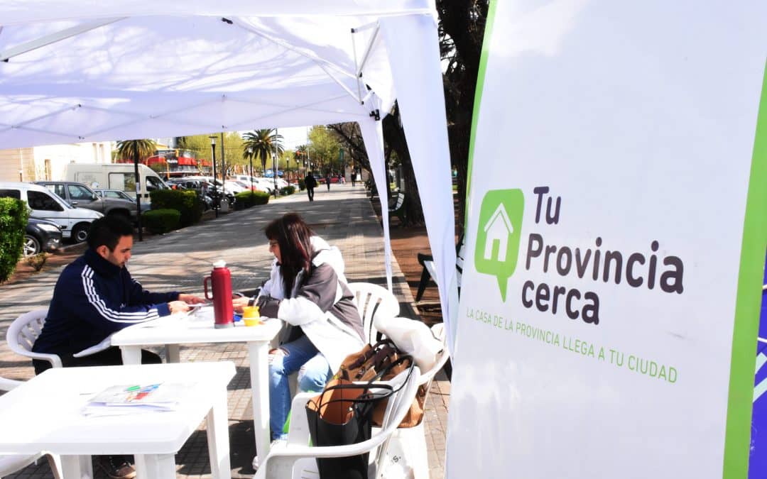 Vecinos pudieron realizar consultas mediante el programa «Tu Provincia Cerca»