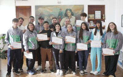 EL INTENDENTE RECIBIÓ Y ENTREGÓ RECONOCIMIENTOS A LOS ENTRENADORES Y ATLETAS DEL PÚA POR SUS IMPORTANTES LOGROS