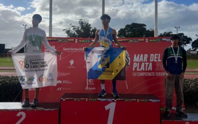 LOS ATLETAS DEL PÚA SE DESTACARON EN EL TORNEO PROVINCIAL DE ATLETISMO U18 Y U23 QUE SE DISPUTÓ EN MAR DEL PLATA
