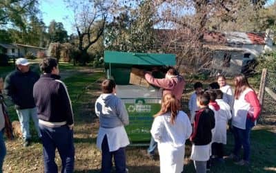 Se inauguró un nuevo Punto Limpio Rural en la Escuela 31