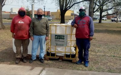 SE INSTALÓ UN NUEVO PUNTO LIMPIO EN BARRIO PARQUE-EVITA CENTENARIO