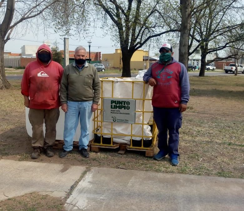 SE INSTALÓ UN NUEVO PUNTO LIMPIO EN BARRIO PARQUE-EVITA CENTENARIO