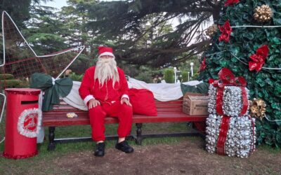 SE REALIZÓ LA FIESTA NAVIDEÑA EN BERUTI CON LA LLEGADA DE PAPÁ NOEL