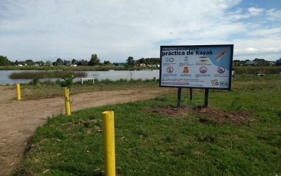 CON UN PASEO INAUGURAL COMIENZA MAÑANA LA ETAPA DE PRUEBA PARA UN  NUEVO ESPACIO DESTINADO A LA NAVEGACIÓN CON KAYAK EN EL PARQUE FAVALORO