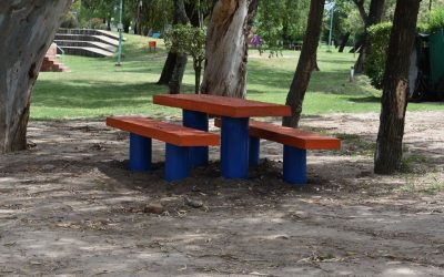 TREINTA DE AGOSTO: SE CONSTRUYEN BAÑOS EN EL PARQUE MUNICIPAL Y EN EL PASEO DE ARTESANOS, ENTRE OTRAS OBRAS DE INTERVENCIÓN EN ESPACIOS VERDES