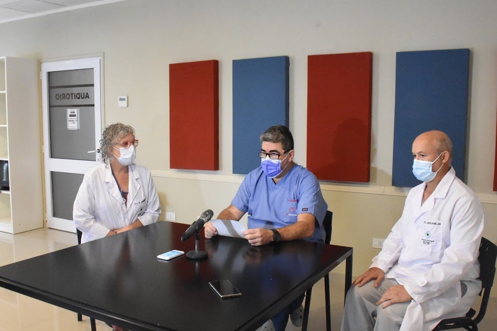 PARTE MÉDICO SOBRE EL ESTADO DE SALUD DEL INTENDENTE MIGUEL FERNÁNDEZ, QUIEN SE ENCUENTRA INTERNADO EN LA UNIDAD CORONARIA DEL HOSPITAL MUNICIPAL