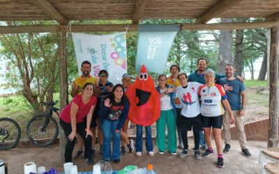 PEDALEADA EN TRENQUE LAUQUEN PARA CONCIENTIZAR SOBRE LA IMPORTANCIA DE LA DONACIÓN DE SANGRE, ÓRGANOS Y MÉDULA ÓSEA