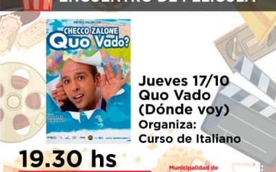 EL CICLO DE CINE “ENCUENTRO DE PELÍCULA” COMIENZA MAÑANA (JUEVES): LA PRIMERA SERÁ LA ITALIANA QUO VADO (DÓNDE VOY)
