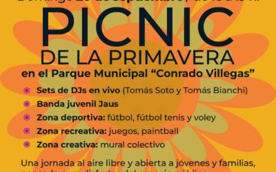 PICNIC DE LA PRIMAVERA: MÚSICA, DEPORTE, JUEGOS Y ACTIVIDADES AL AIRE LIBRE EL DOMINGO EN EL PARQUE MUNICIPAL