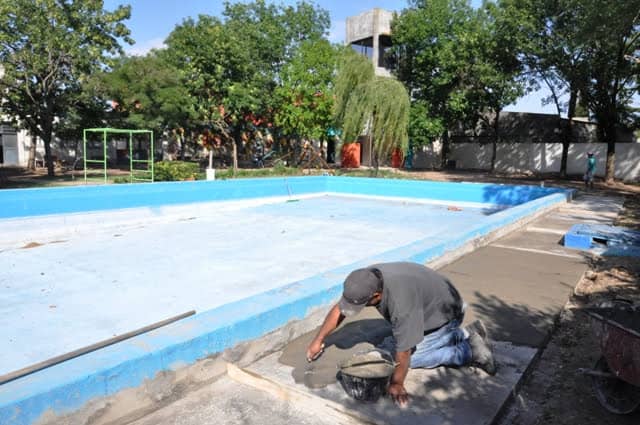 El Municipio reacondiciona la pileta de Casa del Niño