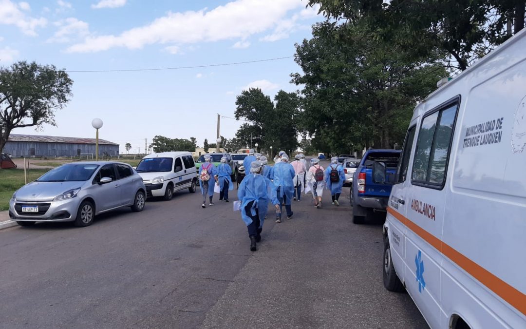 PLAN DETECTAR EN BERUTI: FUERON VISITADOS 174 DOMICILIOS, LLEGÓ A 315 PERSONAS Y SE HICIERON 30 HISOPADOS DE LOS QUE SOLO UNO DIO POSITIVO