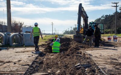 EL MUNICIPIO CONCLUYÓ LA PRIMERA ETAPA DE LA OBRA DE REFUERZO DEL DESAGÜE PLUVIAL DE BATALLÓN 2 DE INFANTERÍA, ENTRE ACCESO GARCÍA SALINAS Y BELGRANO