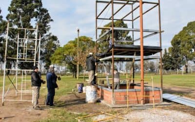 La Municipalidad realiza una obra en el Polideportivo «Poroto Abásolo»