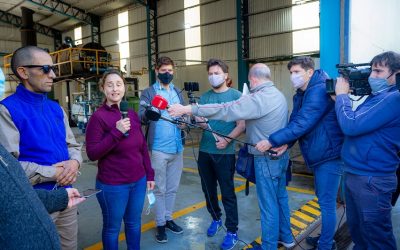 ANDREA SCHEFFER: “LLEVAR ADELANTE ESTA PLANTA FUE EL PRIMER ESLABÓN PARA GENERAR EL POLO AMBIENTAL INTEGRAL”