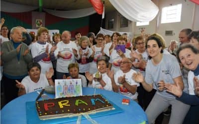 AL MAL TIEMPO, BUENA CARA: A PESAR DE LA LLUVIA EL PRAM FESTEJÓ IGUAL BAJO TECHO SU SEXTO ANIVERSARIO