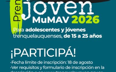 LA OFICINA DE JUVENTUDES Y EL MUMAV ORGANIZAN LA EDICIÓN 2026 DEL “PREMIO ARTE JOVEN” Y LA “MUESTRA DE ARTE INFANTIL”