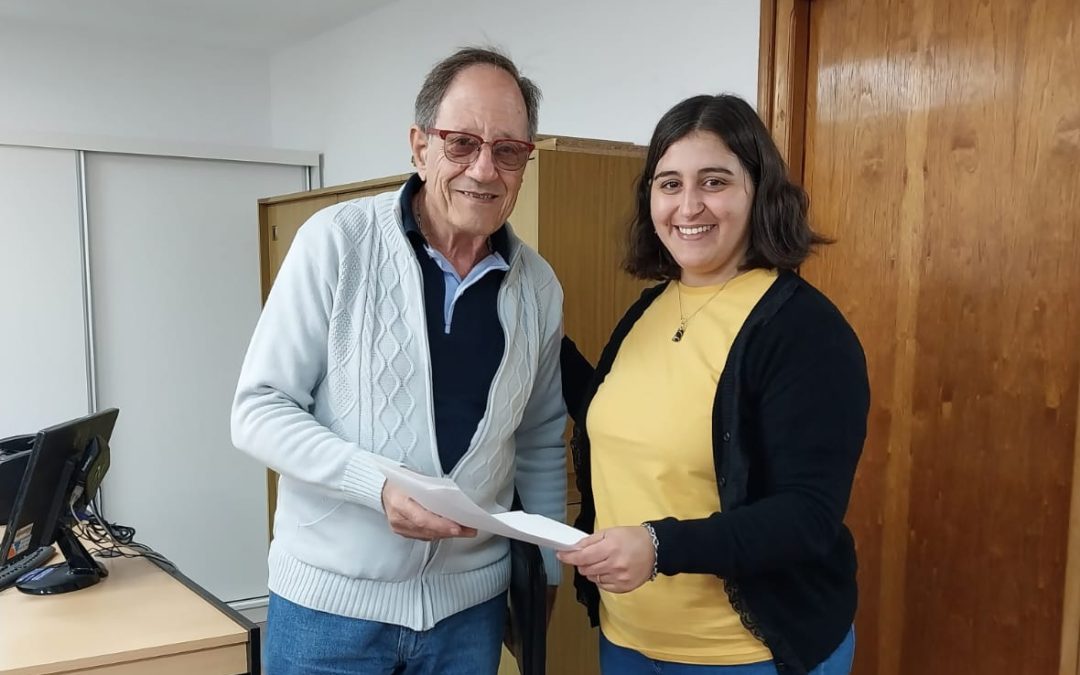 PREMIOS ESTÍMULO: OTRO VECINO GANADOR DEL PRIMER SORTEO DEL AÑO SE ACERCÓ AL MUNICIPIO A RETIRAR SU PREMIO