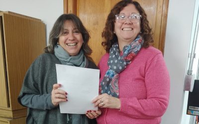 PREMIOS ESTÍMULO 2023: EL MUNICIPIO ENTREGÓ HOY (LUNES) SU PREMIO A OTRA VECINA QUE RESULTÓ FAVORECIDA EN EL SEGUNDO SORTEO DEL AÑO